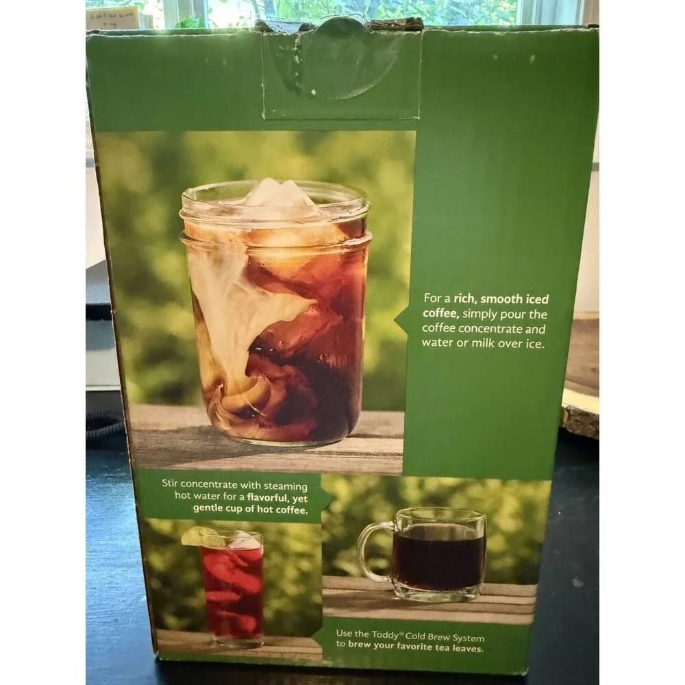 Toddy Cold Brew System Coffee Maker with Glass Decanter New in Box